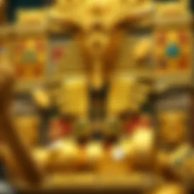 Winning Techniques in Aztec Gold Megaways A strategic overview of winning techniques in Aztec Gold Megaways, featuring highlighted game elements.