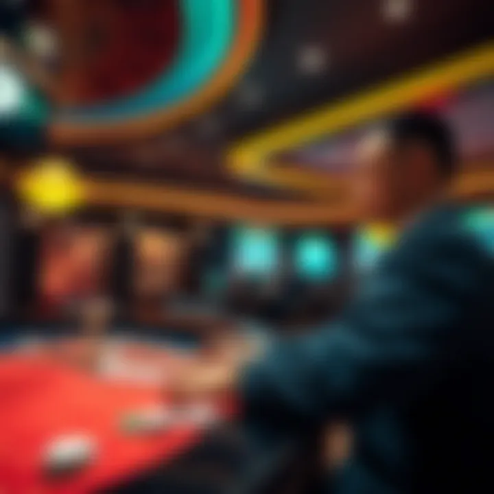 Visual representation of a secure betting environment