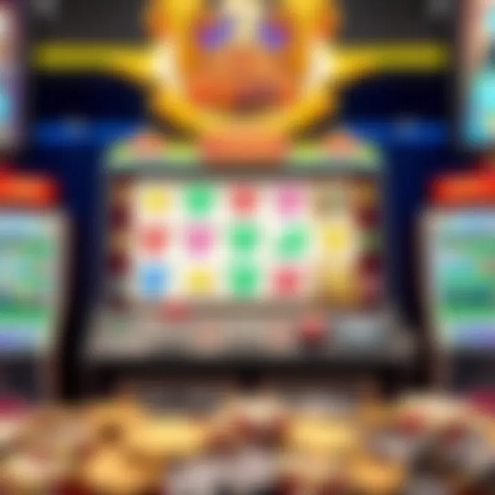 A vibrant online casino slot game interface
