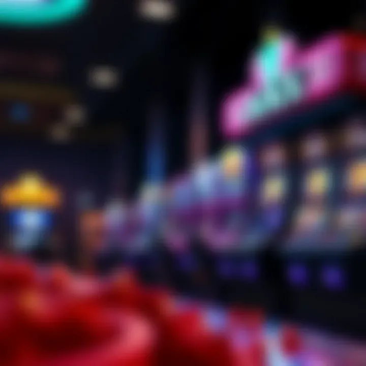 An array of popular slot game themes