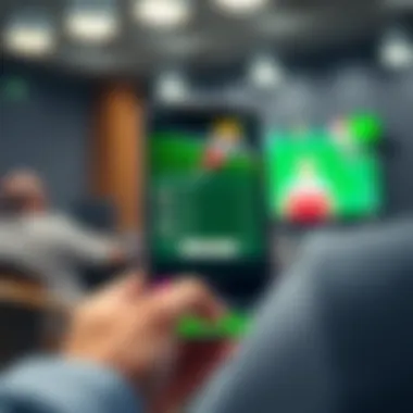 User Experience Design An engaging user experience design for a betting app.
