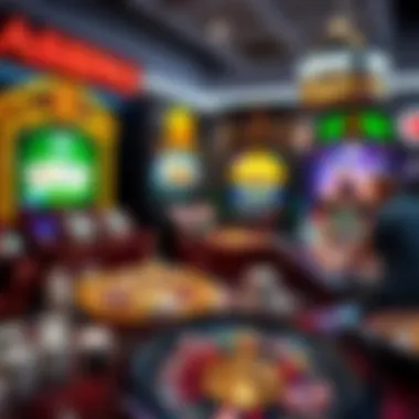 Variety of casino games displayed