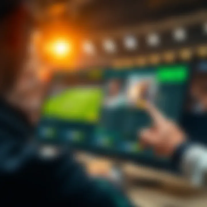 User Interface Exploration Exploring the user interface of the platform