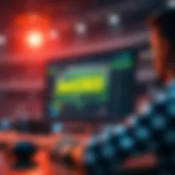 Dynamic betting interface showcasing live streaming features