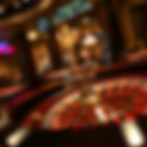 The Charm of Vintage Casinos A vintage roulette wheel showcasing the elegance of traditional casinos