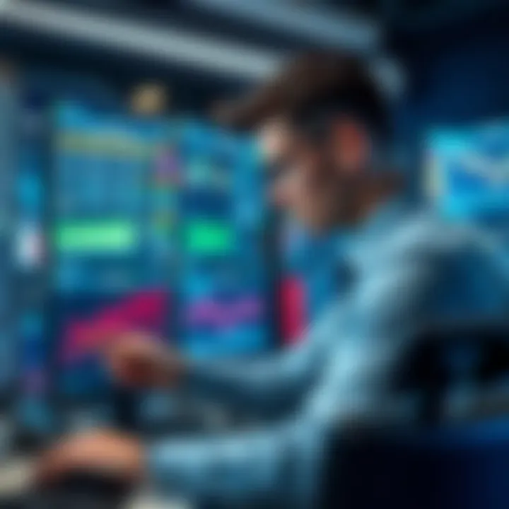 In-Depth Data Analysis for Successful Betting A professional analyzing betting data