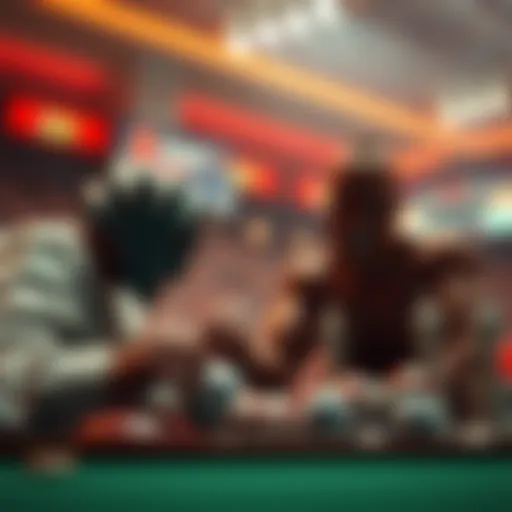 An abstract representation of strategic betting concepts