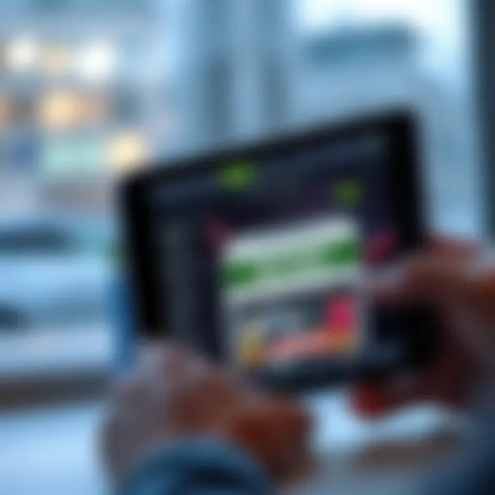 Features of Betway App on Tablet Highlighting features of the Betway app on a tablet display.