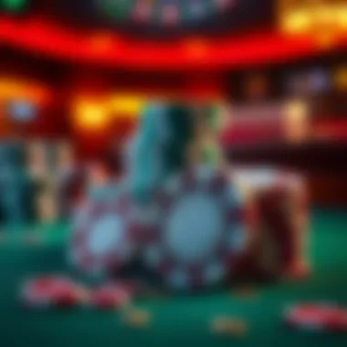 Financial Management in Gaming A conceptual image of financial management with casino chips