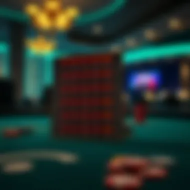 Visual representation of Blackjack probabilities