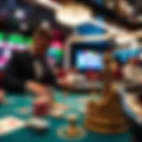 Analysis of betting strategy in casino