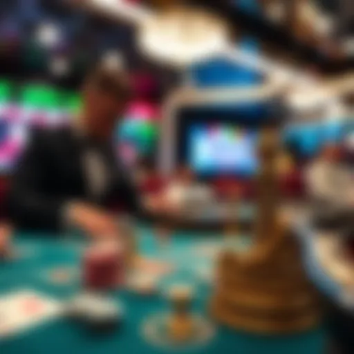 Analysis of betting strategy in casino