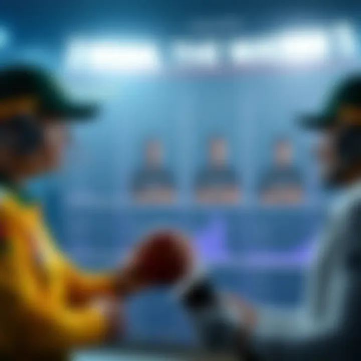 Performance metrics of cricket teams