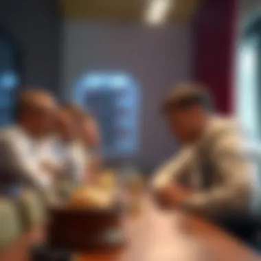 Visual representation of betting strategies