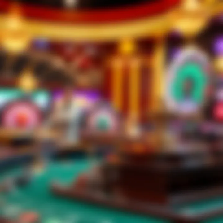 Exploring Various Casino Games Diverse types of casino games depicted