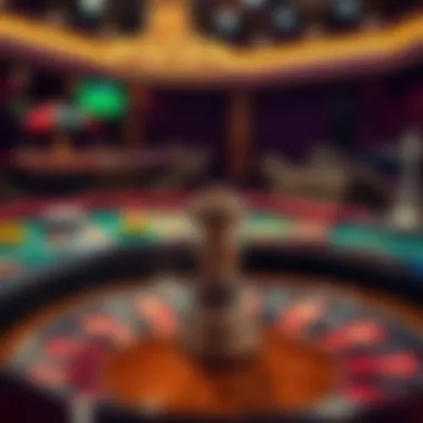 A strategic layout depicting various betting options in Evolution Roulette