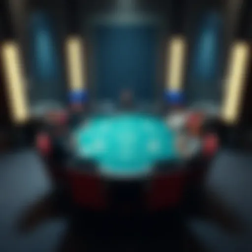 An immersive online blackjack gaming experience