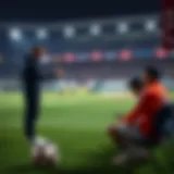 Strategic planning session for a football team