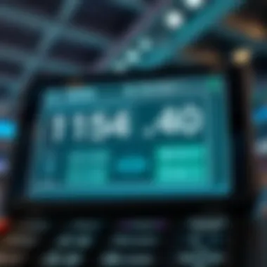 Understanding the Interface of a Fraction Probability Calculator Illustration of a fraction probability calculator interface