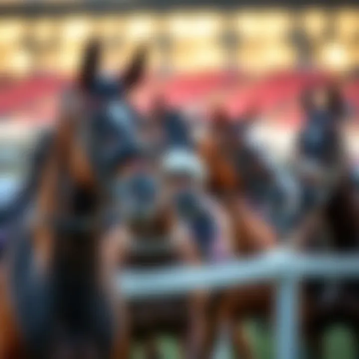 Diverse Horse Breeds in Competitive Racing Information about different horse breeds participating in races