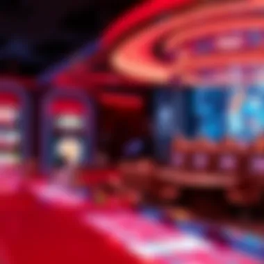 Inside Ladbrokes Casino: A Visual Experience Vibrant casino interior showcasing gaming tables