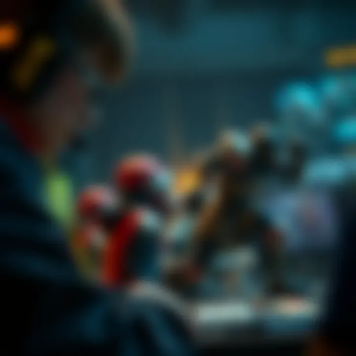 Strategic Gameplay in League of Legends A strategic gameplay moment in League of Legends