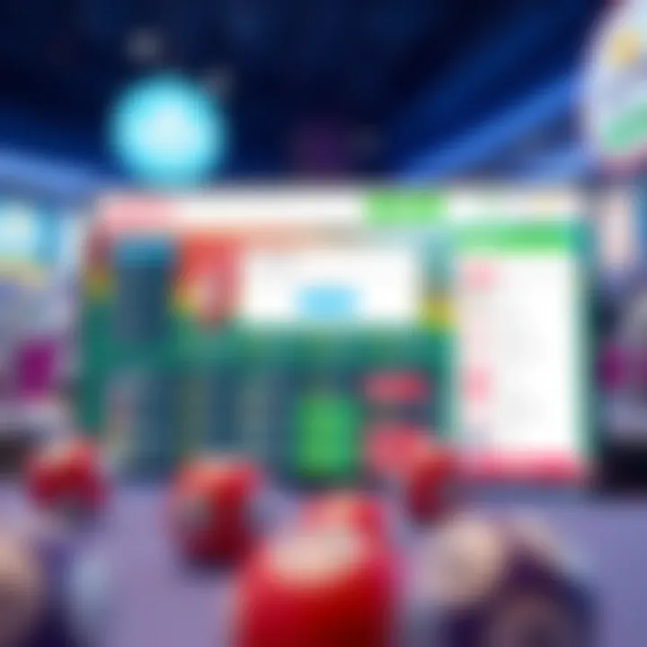 A user interface of LottoJoyRide portal highlighting features and user experience