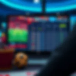 User interface showcasing betting strategies