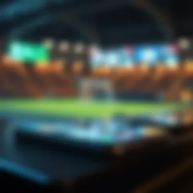 Diverse Mobile Platforms for Enhanced Betting Services Depiction of various mobile platforms enhancing betting services