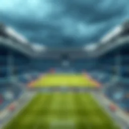 Historic stadium of Monterrey FC