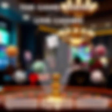 Diverse Game Offerings in Dutch Live Casinos A visually striking infographic representing various types of games available in live casinos