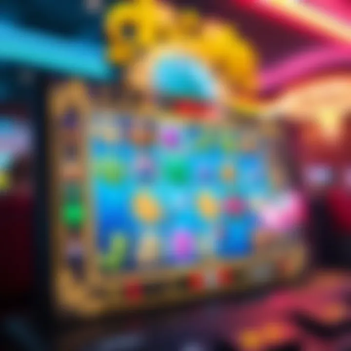 Exploring the Olympus Slot Game Interface A captivating view of the Olympus slot game interface showcasing vibrant graphics and engaging symbols.