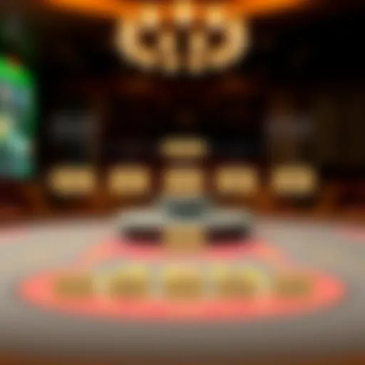 Diagram illustrating the structure of online baccarat platforms