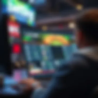 Illustration of an online betting platform