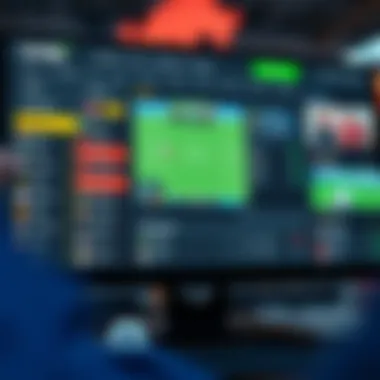 User interface of an online betting website showcasing a variety of betting options