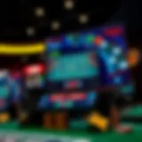 A visually stunning representation of an online casino gaming interface