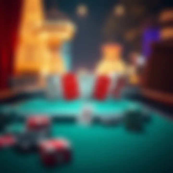 Strategic moves in online gambling illustrated through game symbols