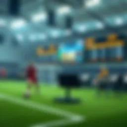 A visual representation of online sports betting platforms