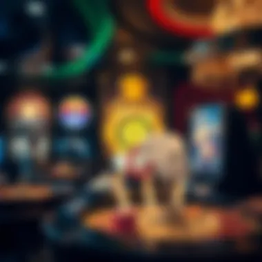 An array of popular casino game types