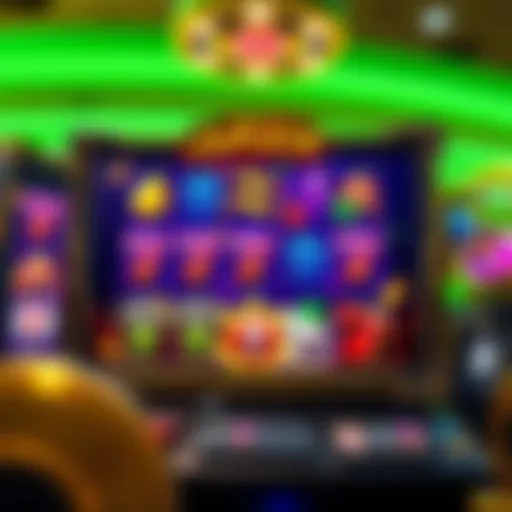 Vibrant Graphics of Slot Game Intricate design of a Pragmatic Play slot game showcasing vibrant graphics