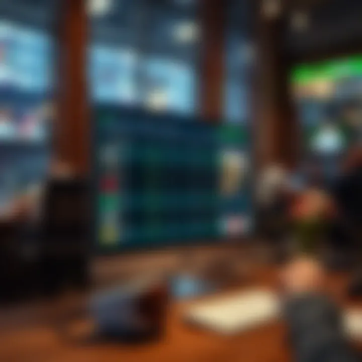 Exploring Diverse Betting Options A sleek interface showcasing betting options