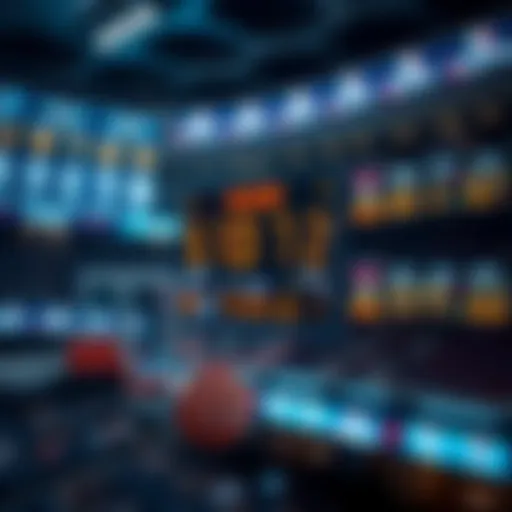 Real-time basketball score update