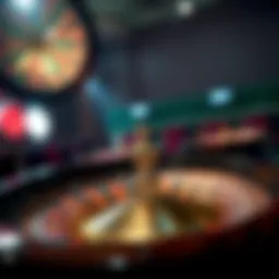 Visual representation of roulette payout structure