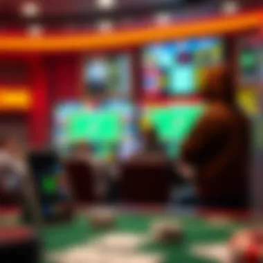 Ensuring Safe Betting Practices for Online Gamblers A secure betting environment illustration emphasizing safety