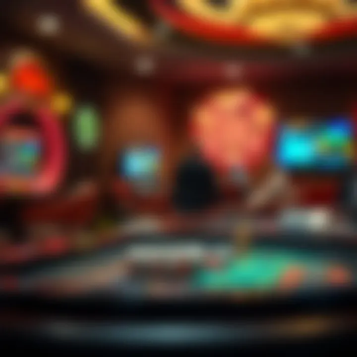 Diverse range of games available in online casinos