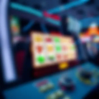 Modern Slot Game Interface A modern digital slot game interface