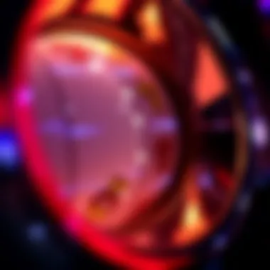 Close-up of a winning slot machine spin