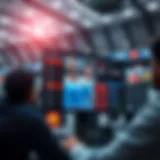 Real-time betting interface showcasing various sports