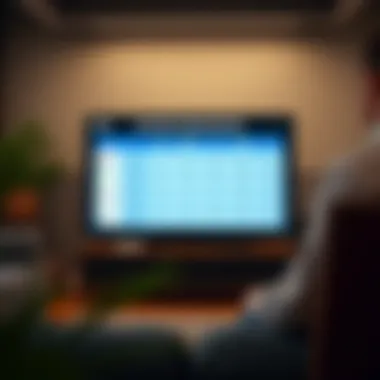 Comparison chart of streaming services for NBA games