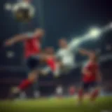 A strategic play during a Super League match